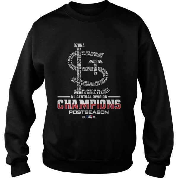 Official NL Central Division Champions Postseason 2019 shirt