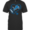 Official Stethoscope Detroit Lions Nurses T-Shirt