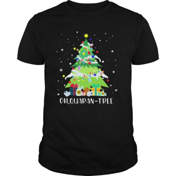 Oh Quaran Tree Christmas shirt