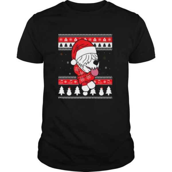 Old English Sheepdog Funny Dog Ugly Christmas shirt