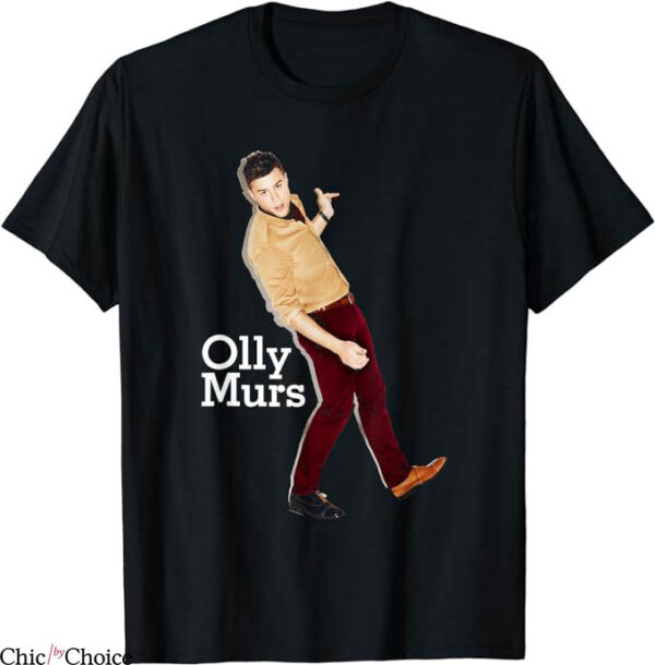 Olly Murs On The Voice T-Shirt Leaning Posing T-Shirt Music