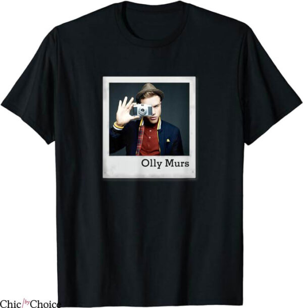 Olly Murs On The Voice T-Shirt Polaroid T-Shirt Music