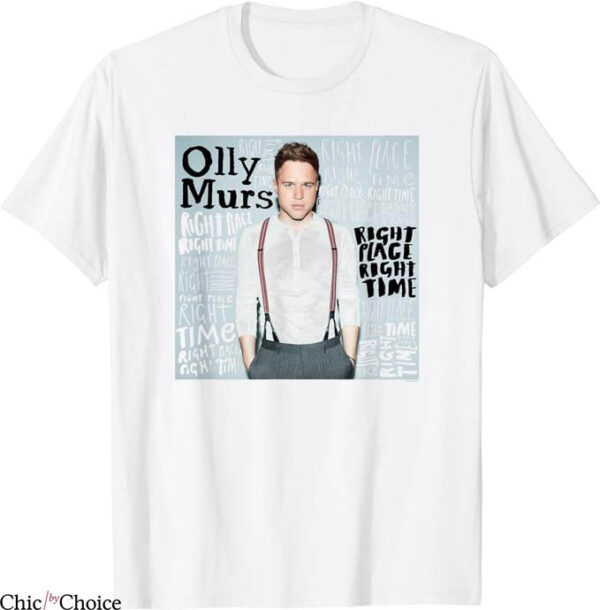 Olly Murs On The Voice T-Shirt Right Time T-Shirt Music
