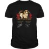 Outlander claire fraser caitriona note jamie fraser sam heughan signatures shirt