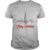 PQRST Heartbeat Christmas Cardiologist shirt