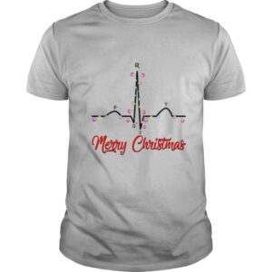 PQRST Heartbeat Christmas Cardiologist shirt