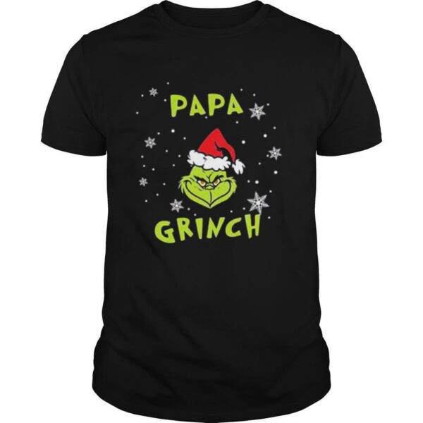 Papa Grinch Christmas shirt