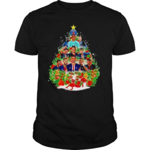 Paris saint germain football club christmas tree shirt