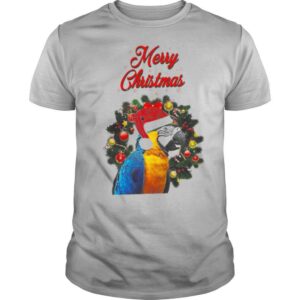 Parrot Merry Christmas shirt
