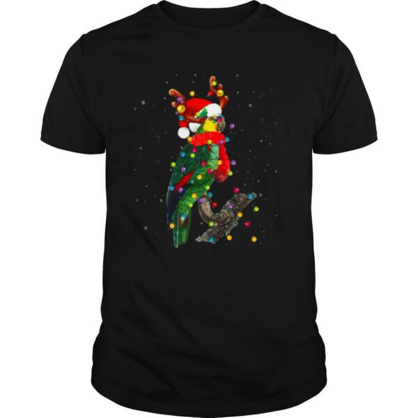 Parrot Reindeer Light Now Christmas shirt