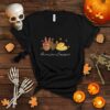 Peace Love Cornbread Halloween Thanksgiving Christmas Gift T Shirt
