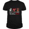 Peace Love Merry Christmas 2020 shirt