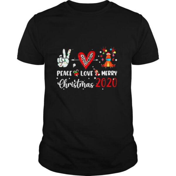 Peace Love Merry Christmas 2020 shirt