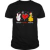Peace Love Pluto Santa Merry Christmas shirt