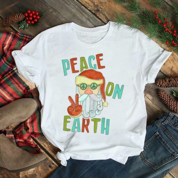 Peace Santa Christmas Shirt