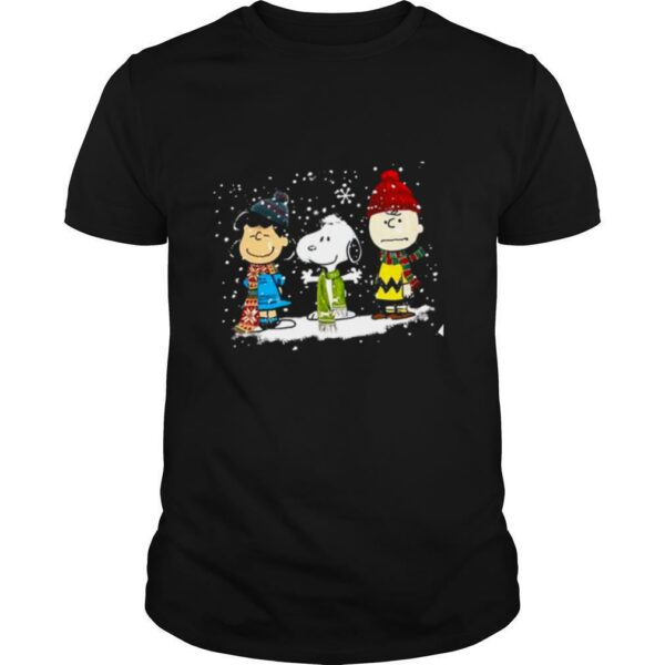 Peanuts Charlie Brown Lucy Van Pelt And Snoopy Christmas shirt