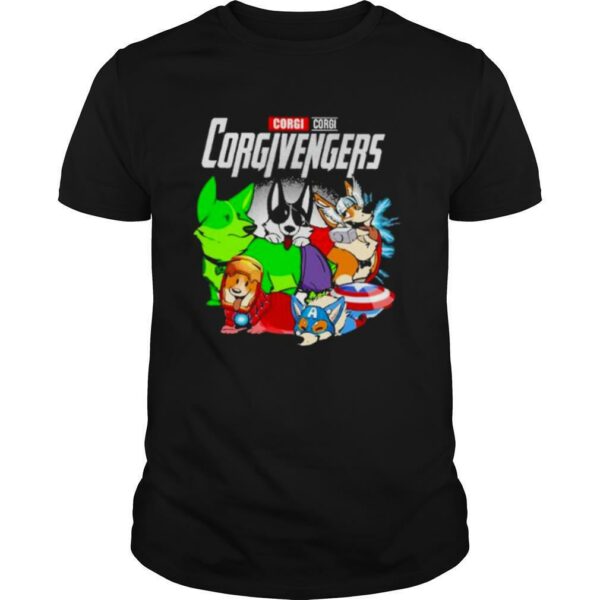 Pembroke welsh corgi corgi avengers avengers endgame shirt