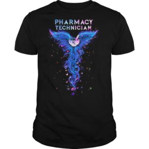 Pharmacy Technician With Angel Wings shirt