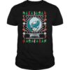 Philadelphia Eagles Grateful Dead Ugly Christmas shirt