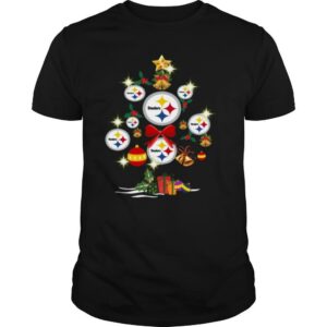 Pittsburgh Steelers Merry Christmas Tree Gift shirt