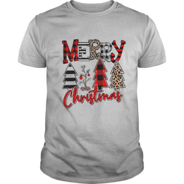 Plaid Merry Christmas Tree shirt