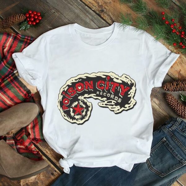 Poison City Records Logo Band Christmas shirt