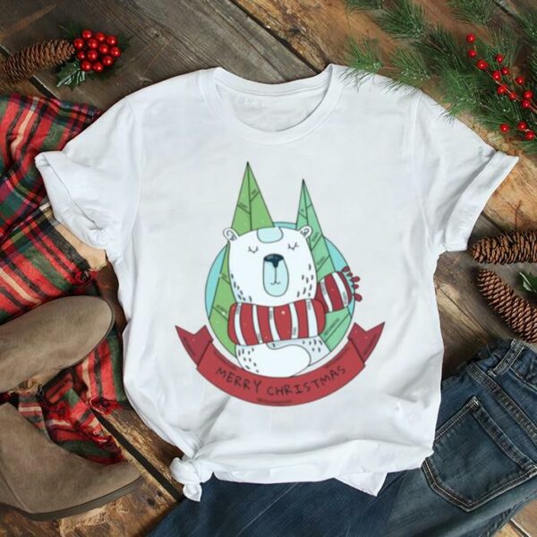 Polar Bear Trending Merry Christmas shirt