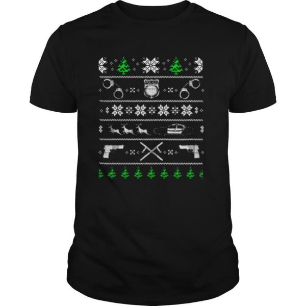 Police Man Police Ugly Christmas Sweaters shirt