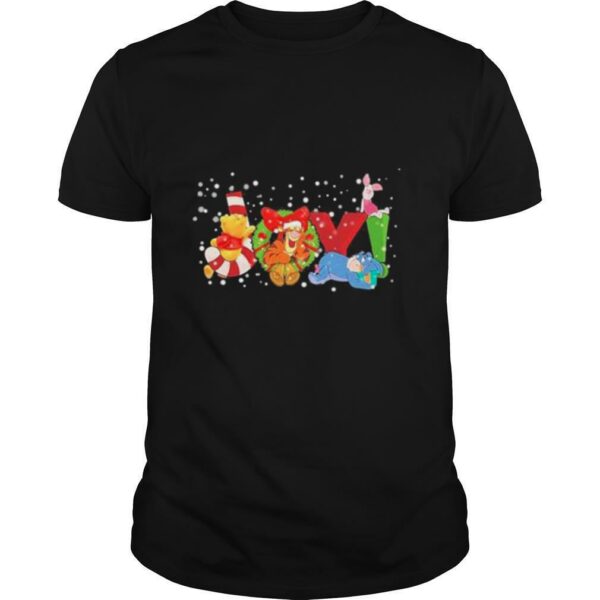 Pooh and friend joy christmas shirt