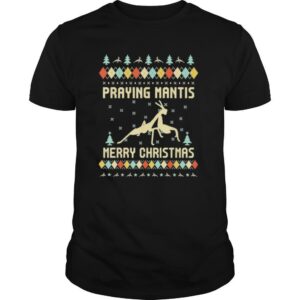 Praying Mantis Ugly Christmas shirt