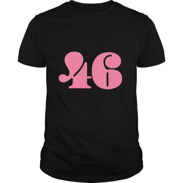 President 46 Number Pink Trump Biden Election shirt