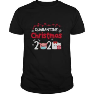 Quarantine Christmas 2020 Pig Mask Toilet Paper shirt