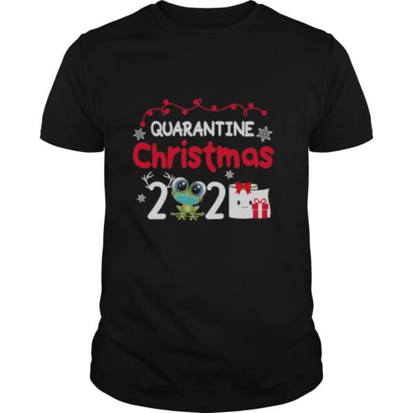 Quarantine Christmas Frog Mask Toilet Paper 2020 shirt