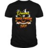 Queen Of Halloween Are Born In July shirt