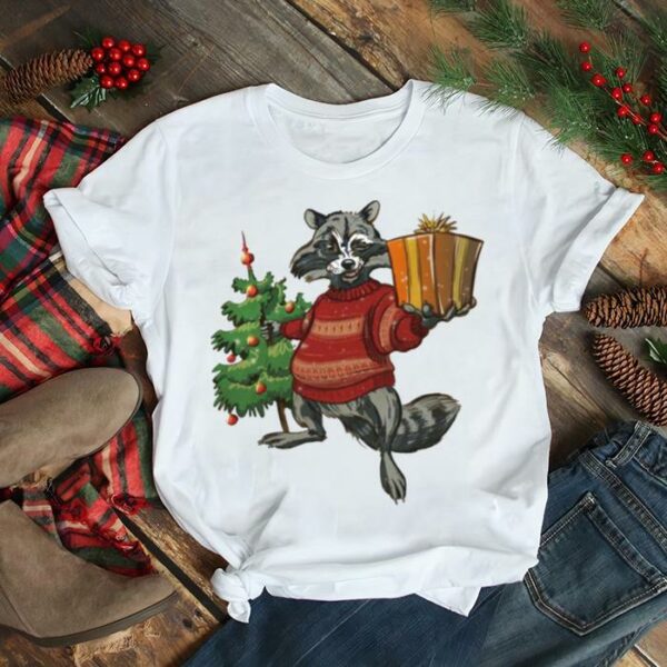 Racoon Christmas Raccoon shirt