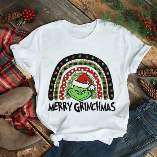 Rainbow Merry Christmas Grinch shirt