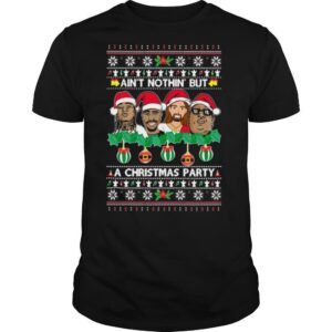 Rap Legends Ain’t Nothin’ But A Ugly Christmas shirt