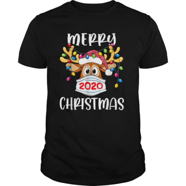 Reindeer In Mask Merry Christmas 2020 shirt