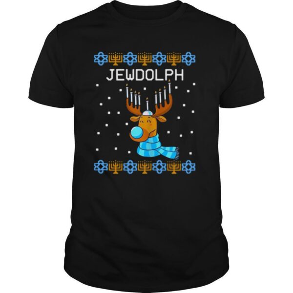 Reindeer Jewdolph Ugly Christmas shirt