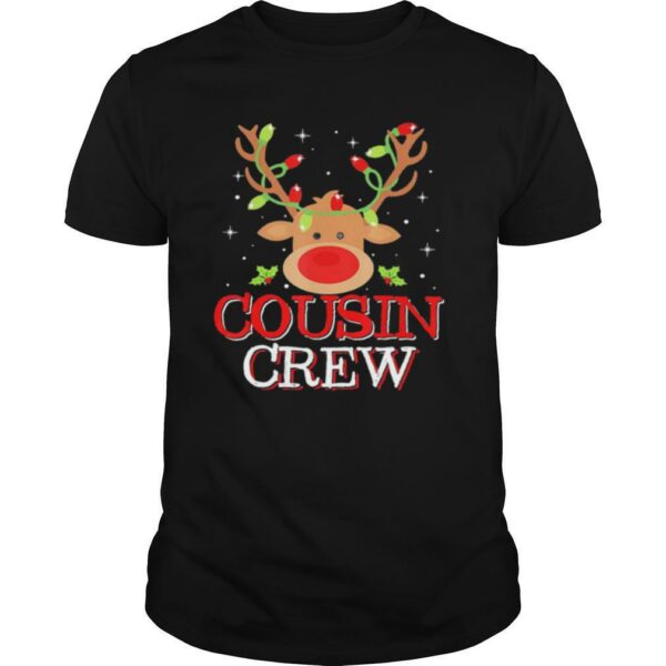 Reindeer Light Cousin Crew Christmas shirt