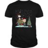 Reindeer Snoopy Santa Charlie Brown and Woodstock Christmas shirt
