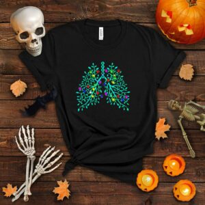 Respiratory Therapy Lung Christmas string Light Ornament T Shirt