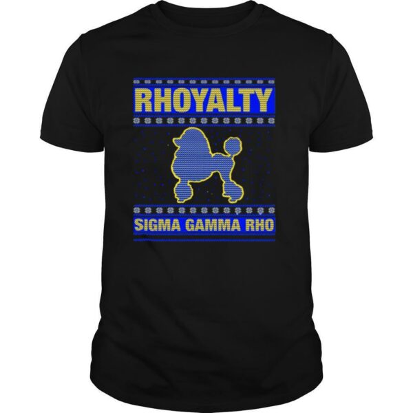 Rhoyalty Sigma Gamma Rho Ugly Christmas shirt