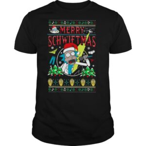 Rick And Morty Merry Schwiftmas Christmas shirt