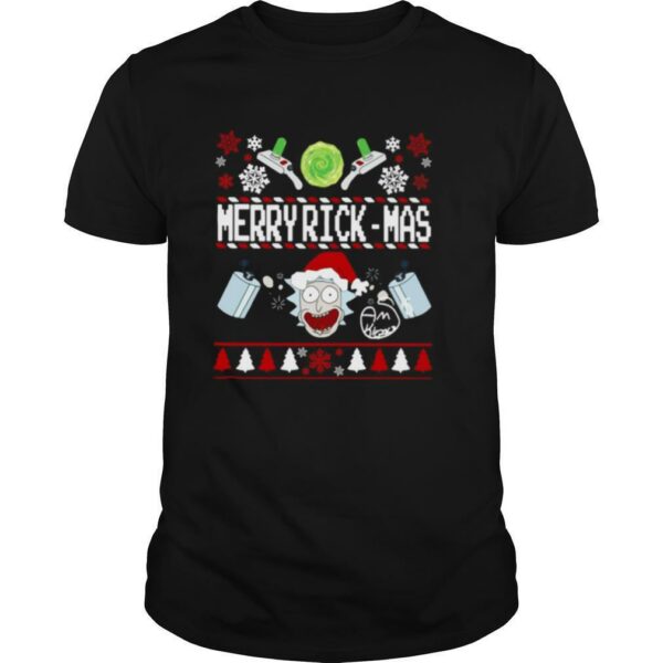 Rick And Morty Merry Swiftmas Merry Rickmas Ugly Christmas shirt