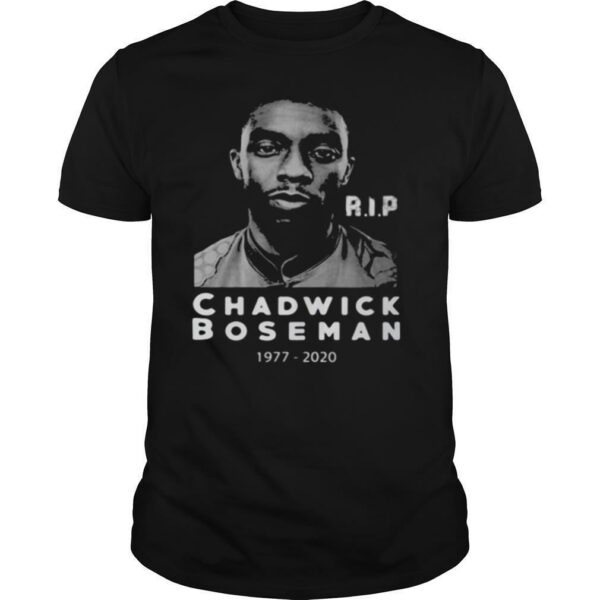 Rip chadwick boseman actor black panther 1977 2020 shirt