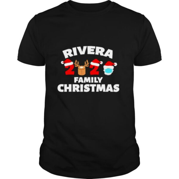 Rivera Family Christmas 2020 Santa Clause Wear Mask shirt