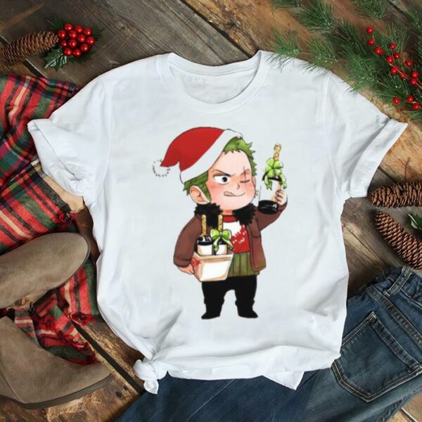 Roronoa Zoro Christmas One Piece shirt