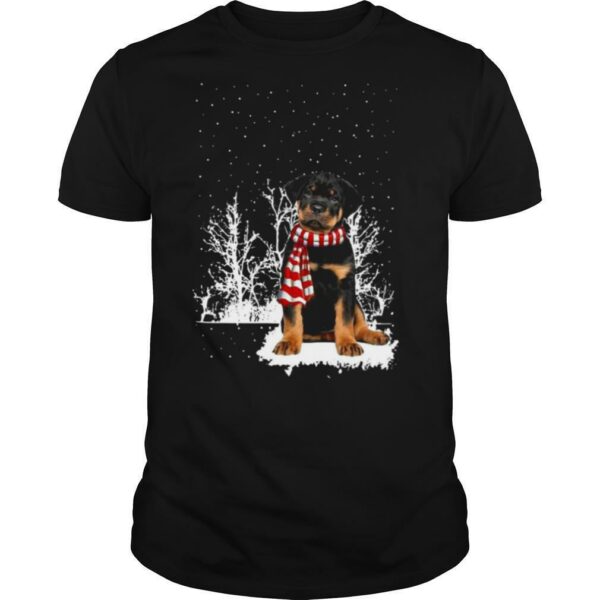 Rottweiler Merry Christmas shirt