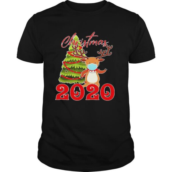 Rudolph Reindeer Mask Christmas 2020 shirt